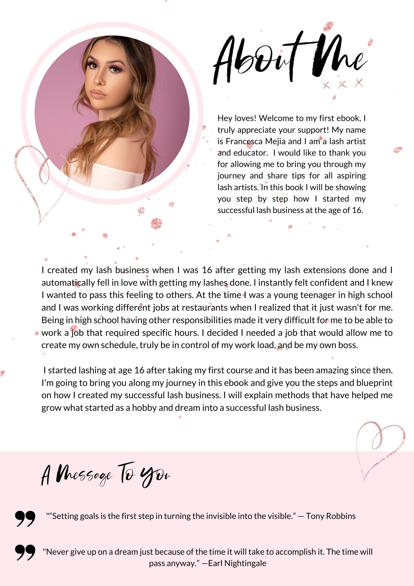 How I Started My Successful Lash Career at 16