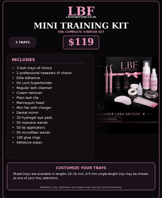 Beginner Lash Kit- Fully Loaded (3 options)